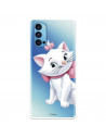 Funda para Oppo Reno4 5G Oficial de Disney Marie Silueta - Los Aristogatos