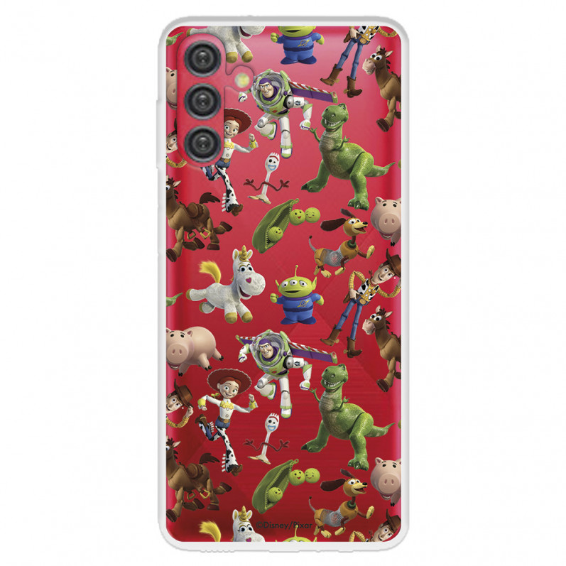 Funda para Samsung Galaxy A13 5G Oficial de Disney Muñecos Toy Story Siluetas - Toy Story