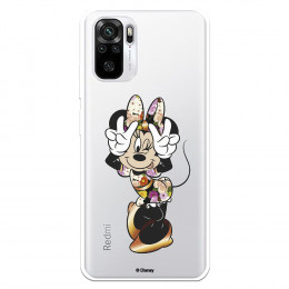 Funda para Xiaomi Redmi Note 10S Oficial de Disney Minnie Posando - Clásicos Disney