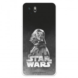 Funda para Xiaomi Redmi Note 10S Oficial de Star Wars Darth Vader Fondo negro - Star Wars