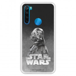 Funda para Xiaomi Redmi Note 8 2021 Oficial de Star Wars Darth Vader Fondo negro - Star Wars