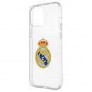 Oficjalne przezroczyste etui Coque Real Madrid Écusson na iPhone 12 Pro Max