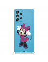 Funda para Samsung Galaxy A52S 5G Oficial de Disney Minnie Rosa - Clásicos Disney