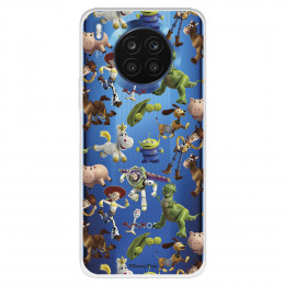 Funda para Huawei Honor 50 Lite Oficial de Disney Muñecos Toy Story Siluetas - Toy Story