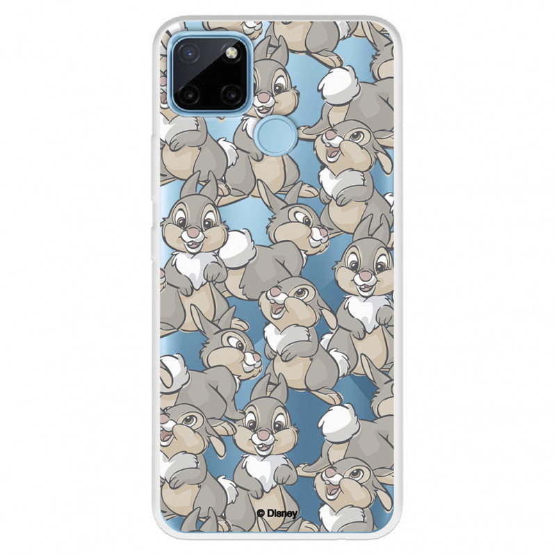 Funda para Realme C25Y Oficial de Disney Tambor Patrones - Bambi