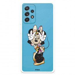 Funda para Samsung Galaxy A52 4G Oficial de Disney Minnie Posando - Clásicos Disney