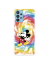 Funda para Samsung Galaxy A32 4G Oficial de Disney Mickey Mickey Tye Die - Clásicos Disney