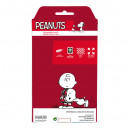 Funda para Realme C11 2021 Oficial de Peanuts Snoopy rayas - Snoopy