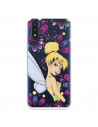 Oficjalne etui Disney Tinker Bell Flowers Samsung Galaxy A01 - Piotruś Pan