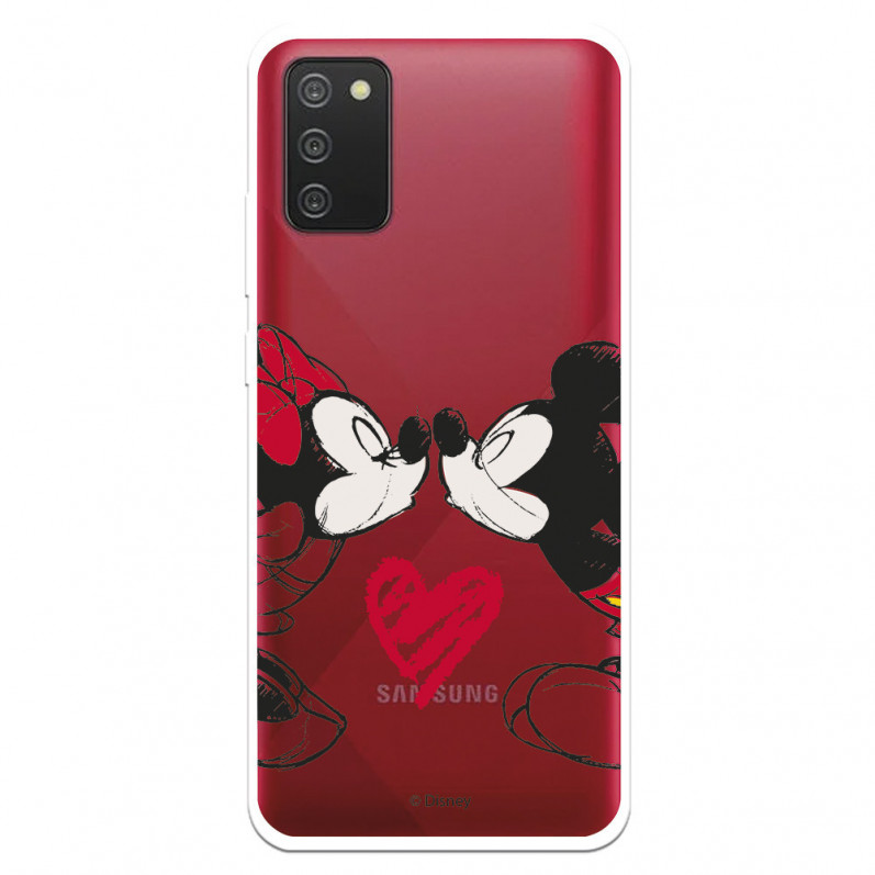 Oficjalne etui Disney Mickey i Minnie Samsung Galaxy A02s - Disney Classics