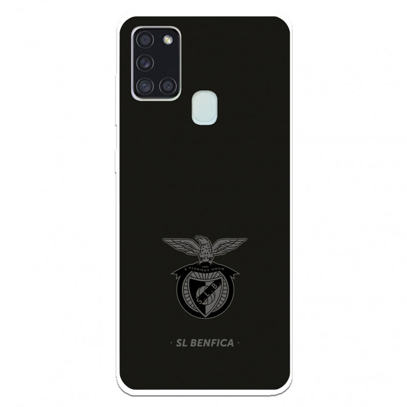 Funda para Samsung Galaxy A21s del Escudo Fondo Negro  - Licencia Oficial Benfica