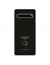 Funda para Samsung Galaxy S10 del Escudo Fondo Negro  - Licencia Oficial Benfica