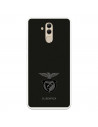 Funda para Huawei Mate 20 Lite del Escudo Fondo Negro  - Licencia Oficial Benfica