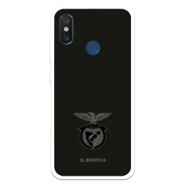 Funda para Xiaomi Mi 8 del Escudo Fondo Negro  - Licencia Oficial Benfica