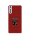 Funda para Samsung Galaxy S21 FE del Escudo Fondo Granate  - Licencia Oficial Benfica