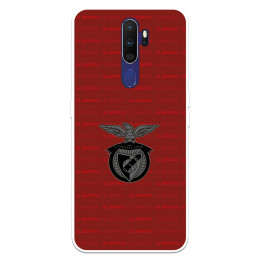 Funda para Oppo A9 2020 del Escudo Fondo Granate  - Licencia Oficial Benfica