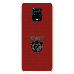 Funda para Xiaomi Redmi Note 9S del Escudo Fondo Granate  - Licencia Oficial Benfica