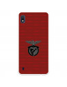 Funda para Samsung Galaxy A10 del Escudo Fondo Granate  - Licencia Oficial Benfica