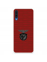 Funda para Samsung Galaxy A50 del Escudo Fondo Granate  - Licencia Oficial Benfica