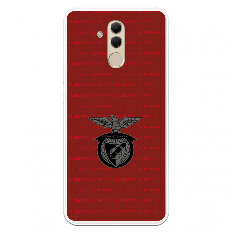 Funda para Huawei Mate 20 Lite del Escudo Fondo Granate  - Licencia Oficial Benfica