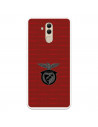 Funda para Huawei Mate 20 Lite del Escudo Fondo Granate  - Licencia Oficial Benfica