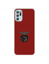 Funda para Motorola Moto G60S del Escudo Fondo Granate  - Licencia Oficial Benfica