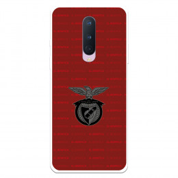 Funda para OnePlus 8 del Escudo Fondo Granate  - Licencia Oficial Benfica