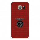 Funda para Samsung Galaxy S6 Edge Plus del Escudo Fondo Granate  - Licencia Oficial Benfica