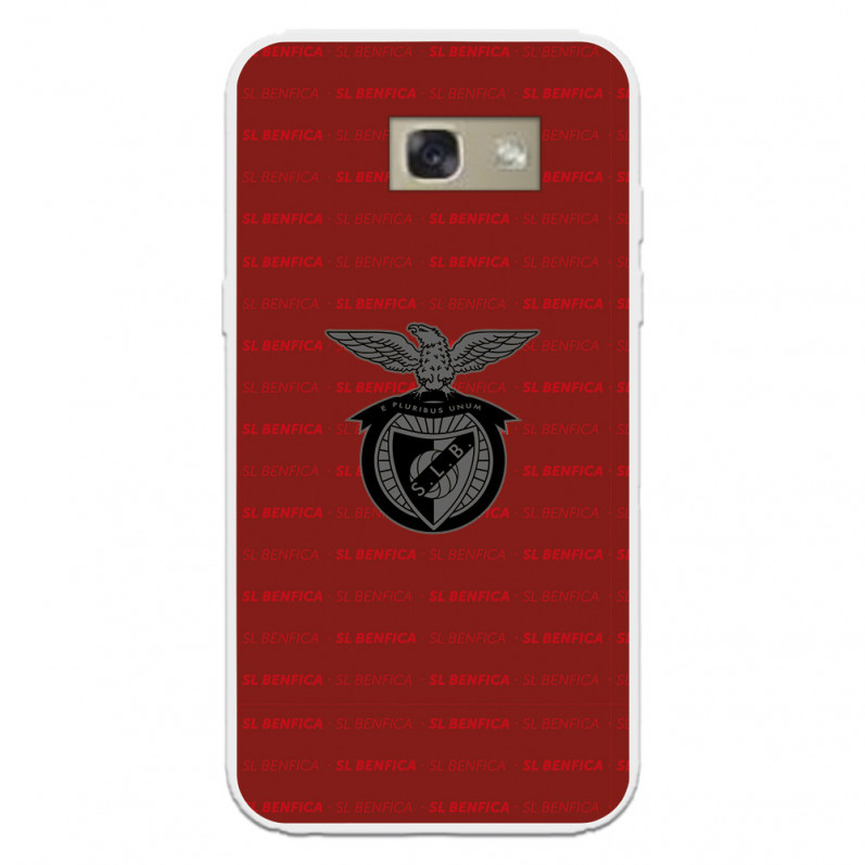 Funda para Samsung Galaxy A3 del Escudo Fondo Granate  - Licencia Oficial Benfica