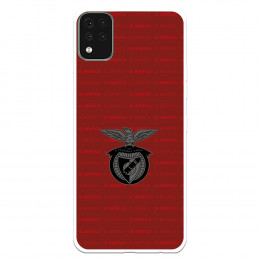 Funda para LG K42 del Escudo Fondo Granate  - Licencia Oficial Benfica