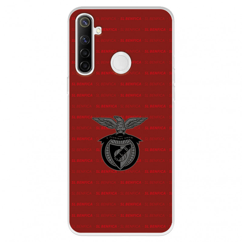 Funda para Realme 6i del Escudo Fondo Granate  - Licencia Oficial Benfica