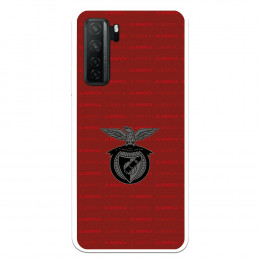 Funda para Huawei P40 Lite 5G del Escudo Fondo Granate  - Licencia Oficial Benfica