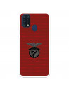 Funda para Samsung Galaxy M51 del Escudo Fondo Granate  - Licencia Oficial Benfica