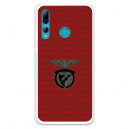 Funda para Huawei P Smart Plus 2019 del Escudo Fondo Granate  - Licencia Oficial Benfica