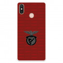 Funda para Xiaomi Mi Max 3 del Escudo Fondo Granate  - Licencia Oficial Benfica