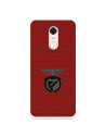 Funda para Xiaomi Redmi 5 Plus del Escudo Fondo Granate  - Licencia Oficial Benfica