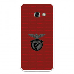 Funda para Samsung Galaxy A3 2017 del Escudo Fondo Granate  - Licencia Oficial Benfica