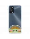 Etui do Oppo A16s Oficjalne Gwiezdne Wojny Baby Yoda Smiles — Mandalorianin