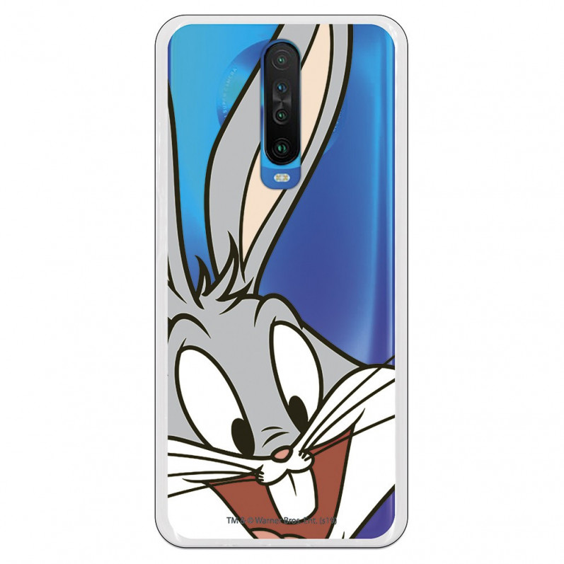 Etui do Xiaomi Redmi K30 Official Warner Bros Bugs Bunny Przezroczysta sylwetka - Looney Tunes