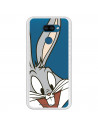 Oficjalne przezroczyste etui Warner Bros Bugs Bunny do LG K40S — Looney Tunes