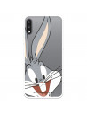 Oficjalne przezroczyste etui Warner Bros Bugs Bunny do LG K22 — Looney Tunes