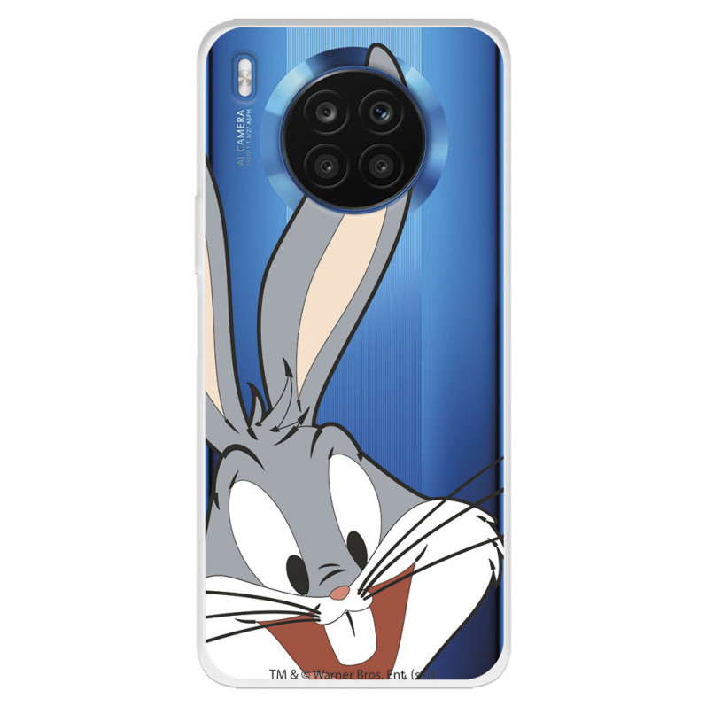 Honor 50 Lite Oficjalne przezroczyste etui Warner Bros Bugs Bunny Silhouette — Looney Tunes