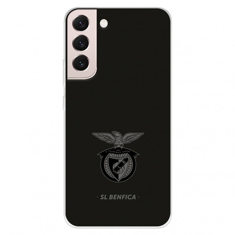 Etui Samsung Galaxy S22 Crest Czarne tło - Oficjalna licencja Benfica