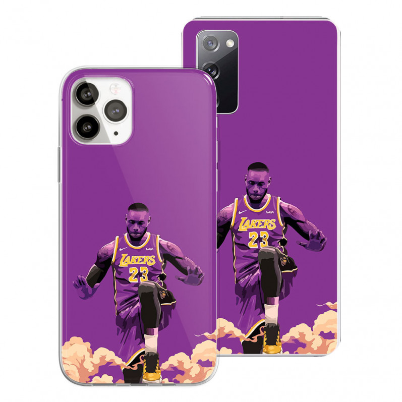 Etui na telefon do koszykówki — zawodnik Lakers