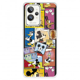 Funda para Realme GT 2 Pro Oficial de Disney Mickey Comic - Clásicos Disney