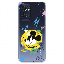 Funda para Oppo Find X5 Lite Oficial de Disney Mickey Mickey Urban - Clásicos Disney