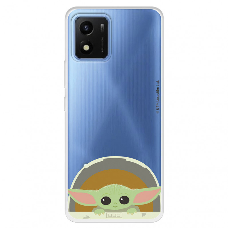 Funda para Vivo Y01 Oficial de Star Wars Baby Yoda Sonrisas - The Mandalorian