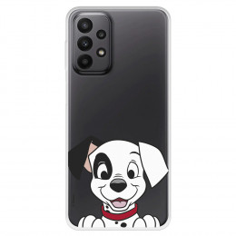 Funda para Samsung Galaxy A23 5G Oficial de Disney Cachorro Sonrisa - 101 Dálmatas