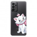 Funda para Samsung Galaxy A23 5G Oficial de Disney Marie Silueta - Los Aristogatos