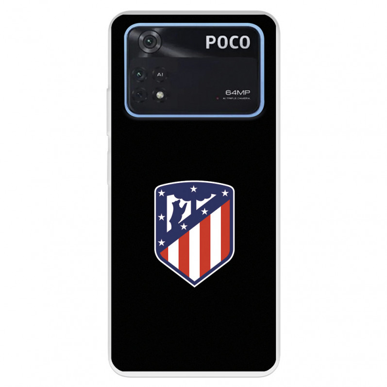 Funda para Xiaomi Poco M4 Pro 4G del Atleti  - Licencia Oficial Atlético de Madrid